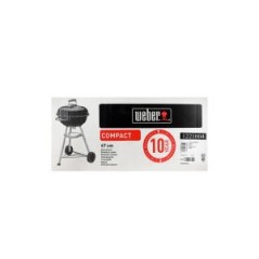 Weber Compact Kettle Black BBQ Grill - Perfect for Outdoor Cooking & Grilling Fun!